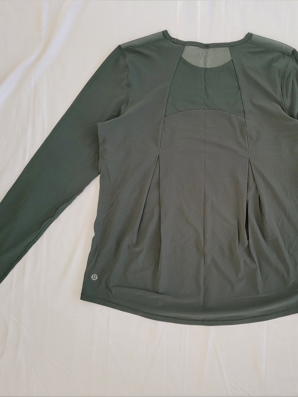 Lululemon Women Sculpt Long-Sleeve Shirt Dark Forest - Picture 2 of 6
